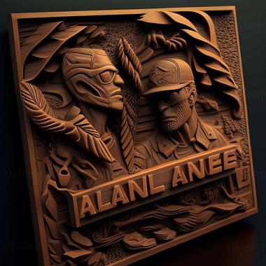 3D model Jagged Alliance game (STL)